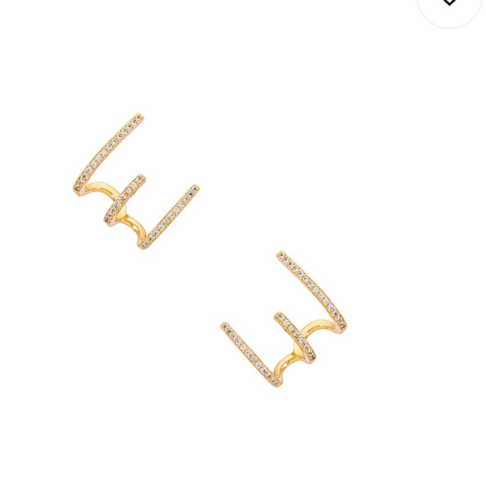 NWOT GOLD SELMA CRAWLER EARRING